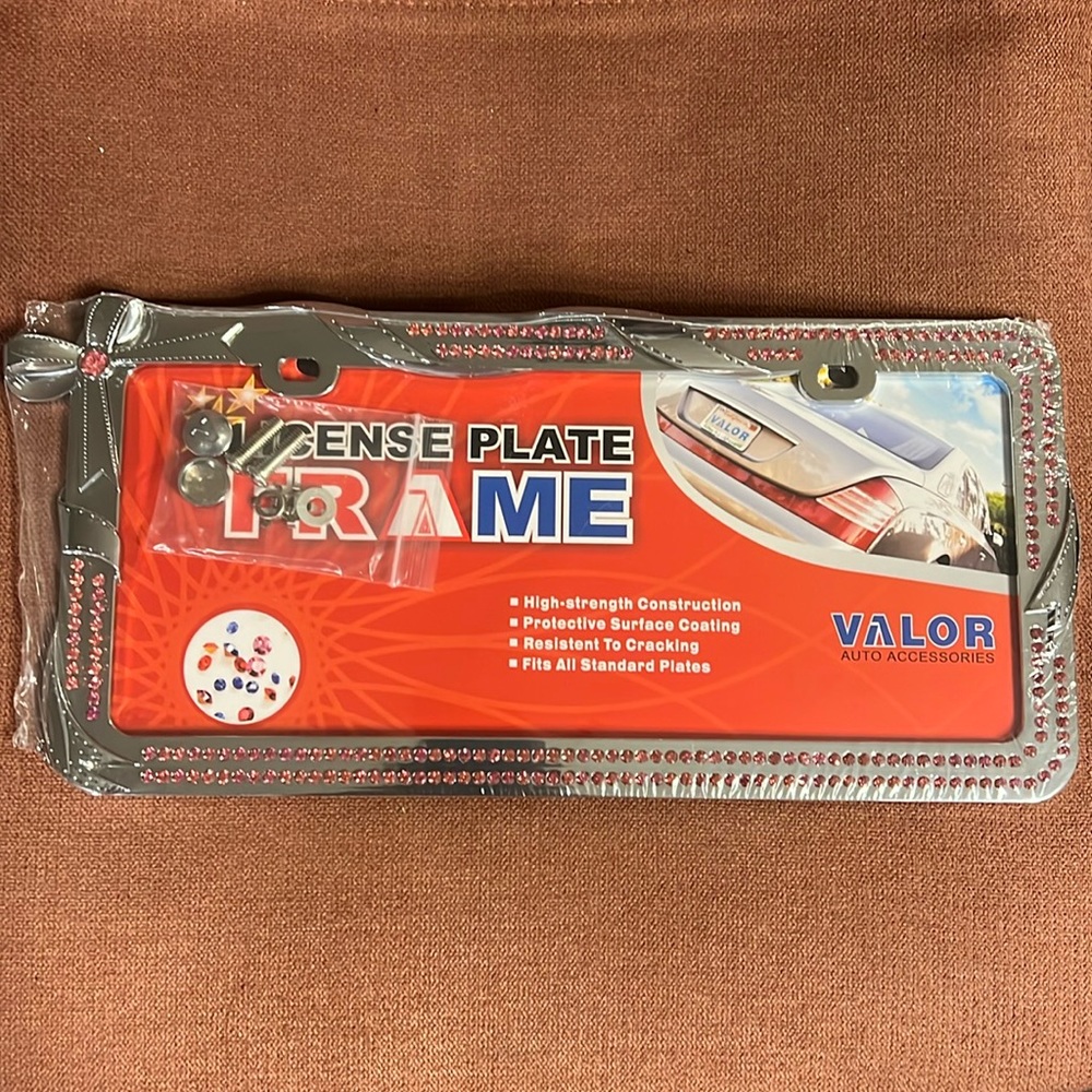 Car license plate frame